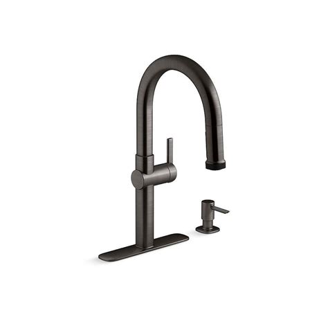 Upgrade Your Bathroom with Kohler Rune Black Stainless Fixtures